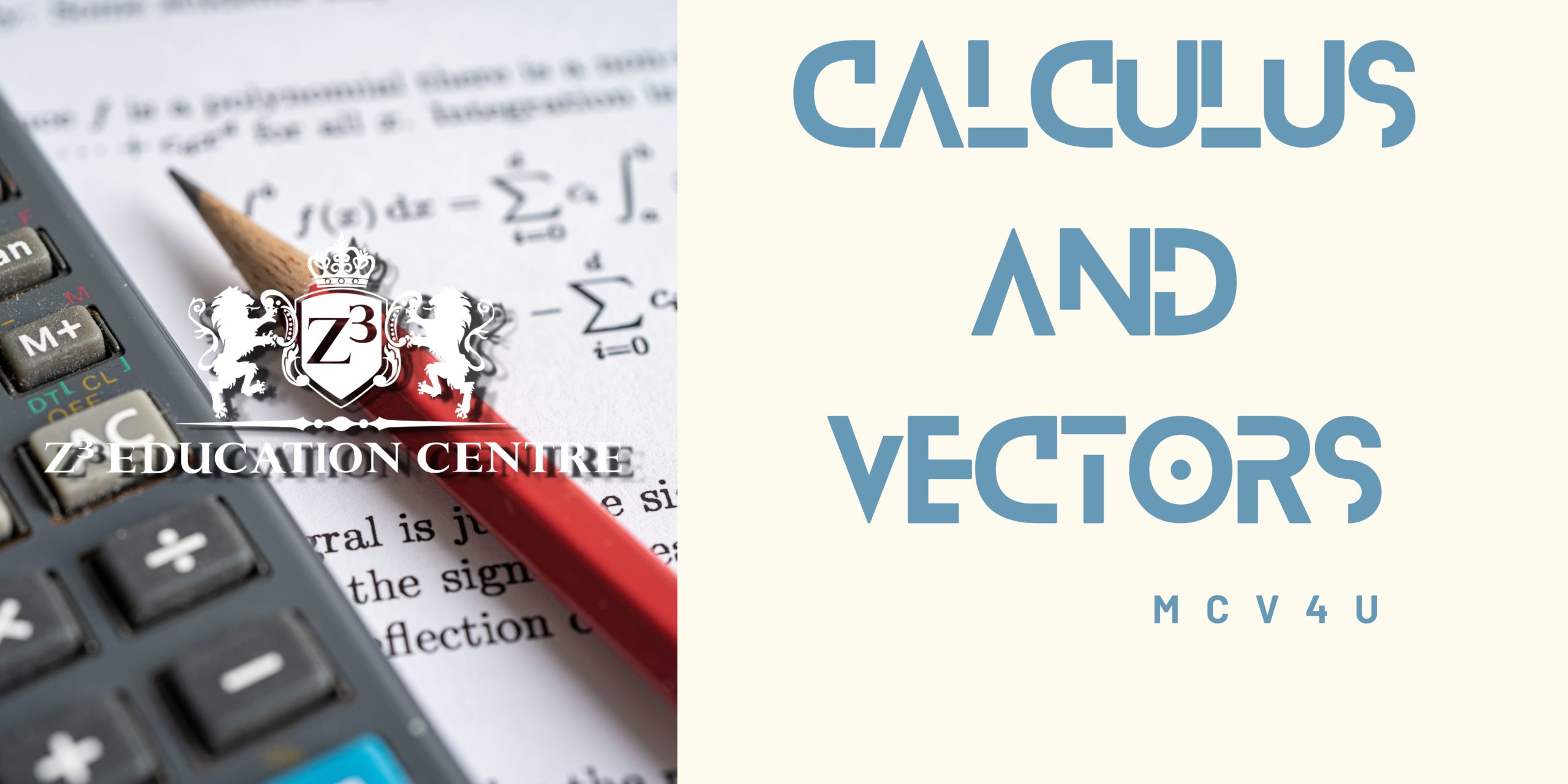 Calculus and Vectors